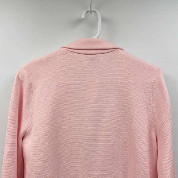 NWT J. Crew Schoolboy Single Breasted Sweater Blazer Knit Jacket Pink Medium - Picture 7 of 9